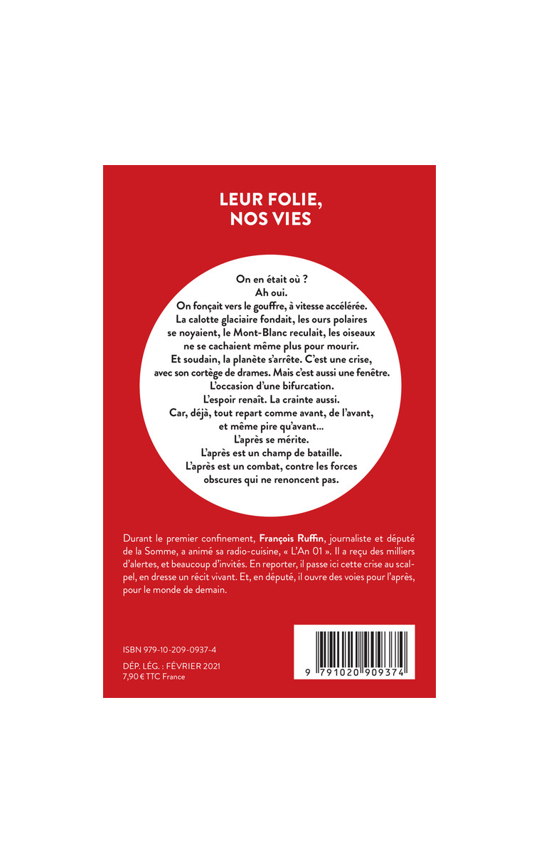 Leur folie, nos vies - François Ruffin - LIENS LIBERENT