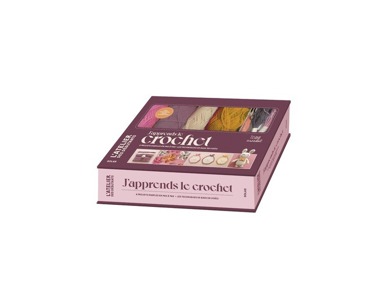 Coffret j'apprends le crochet - Tisane Crochet Tisane Crochet,  Tisane Crochet - SOLAR