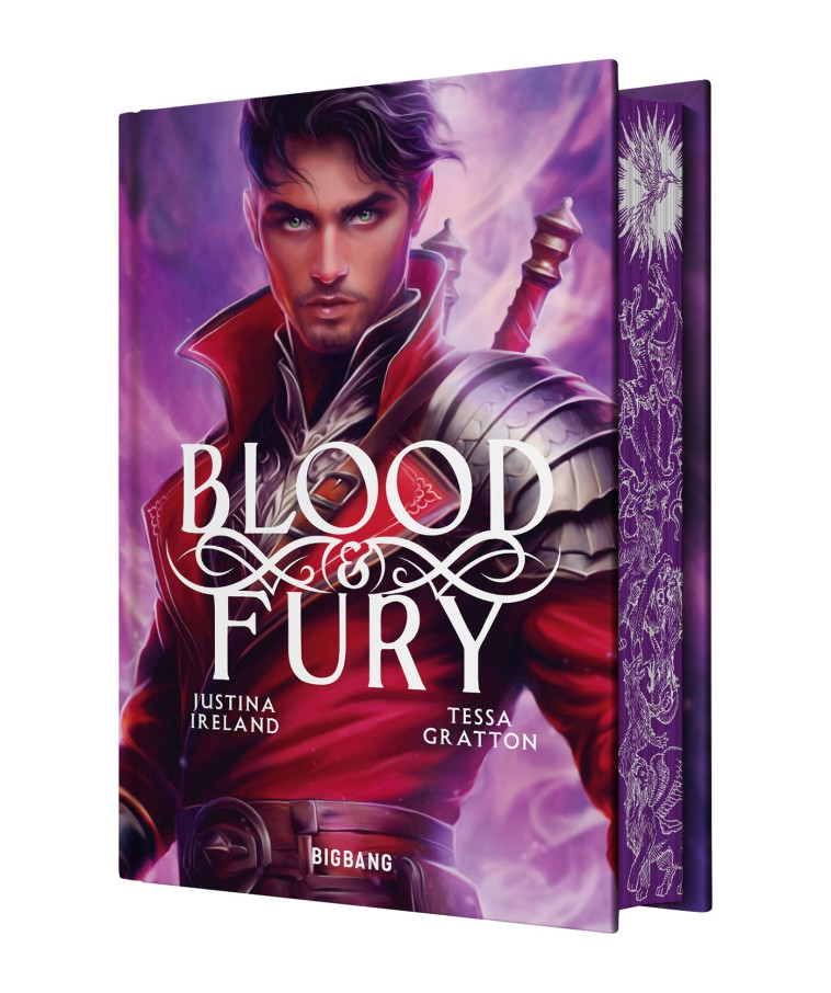 Chaos & Flame, T2 : Blood & Fury (édition reliée) - Tessa Gratton, Justina Ireland, Hélène Arnaud, Nicolas Jamonneau, Pierre Santamaria - BIGBANG