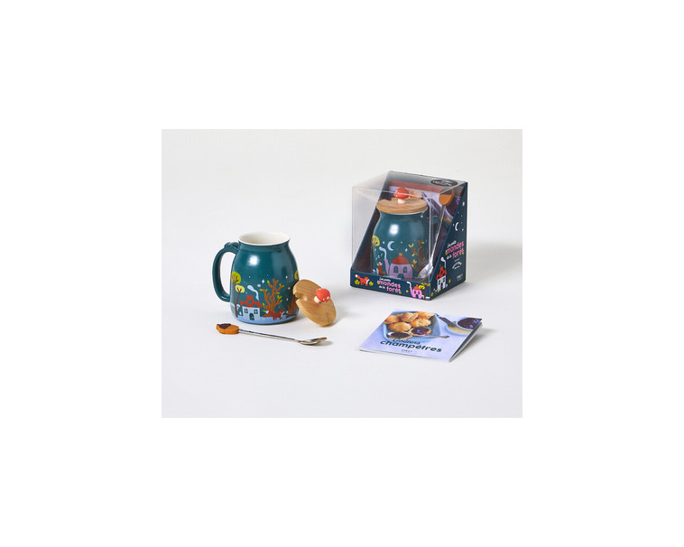 Coffret Mug les petits mondes de la forêt - Collectif Collectif - FIRST