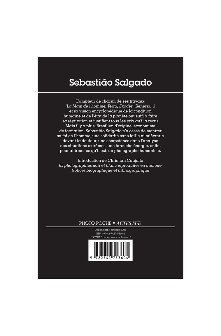 Sebastião Salgado - Sebastião Salgado - ACTES SUD