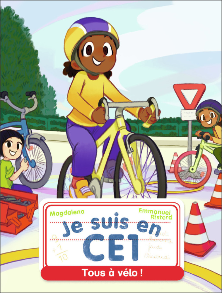 Tous à vélo ! -  Magdalena, Emmanuel Ristord - PERE CASTOR