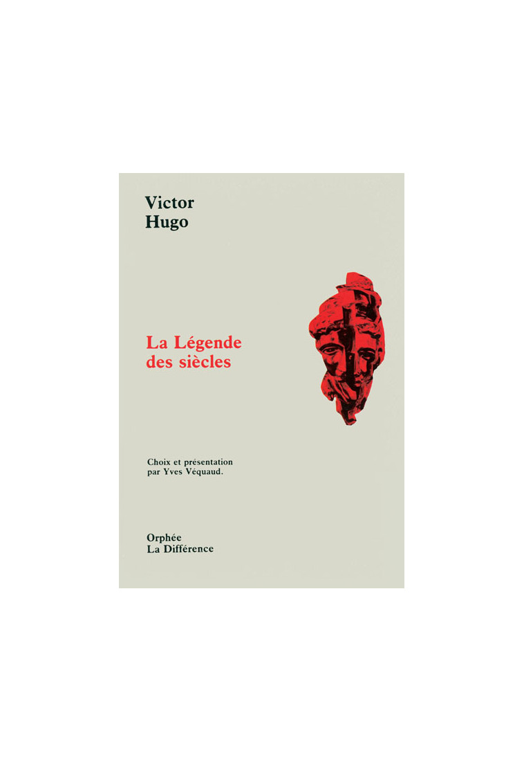 La légende des siècles -  HUGO Victor - DIFFERENCE