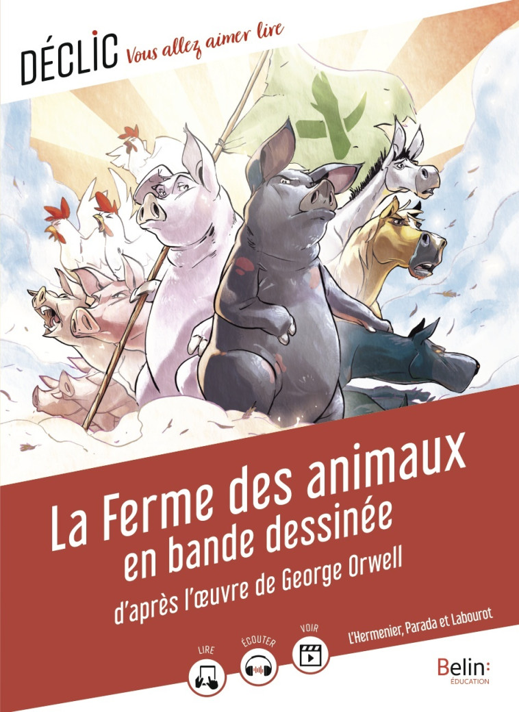 La Ferme des animaux -  LAZZI MIA - BELIN EDUCATION