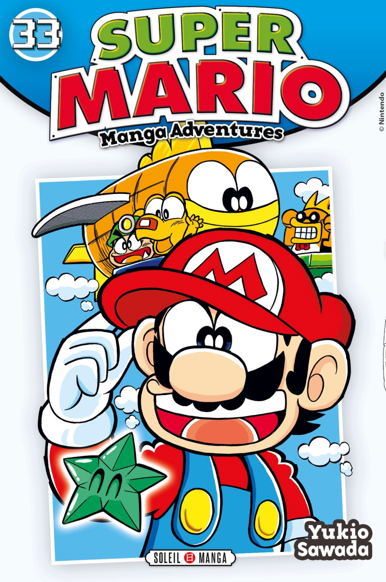 Super Mario Manga Adventures T33 - Yukio Sawada - SOLEIL