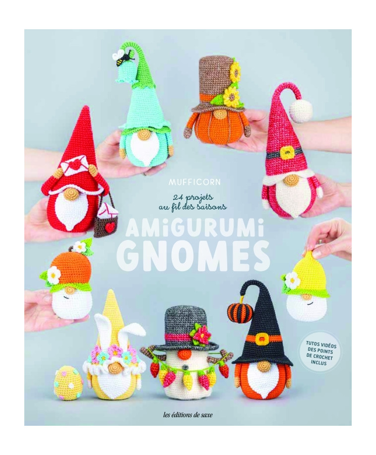 Amigurumi gnomes - 24 projets au fil des saisons -  Mufficorn - DE SAXE