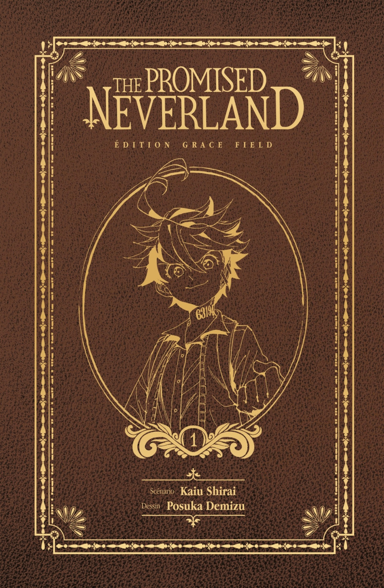 THE PROMISED NEVERLAND T01 - ÉDITION GRACE FIELD - Kaiu SHIRAI, Posuka Demizu, Kaiu SHIRAI, Posuka Demizu - CRUNCHYROLL