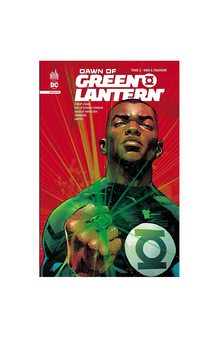 Dawn of Green Lantern tome 2 -  Adams Jeremy,  Johnson Phillip Kennedy,  XERMANICO,  Montos - URBAN COMICS