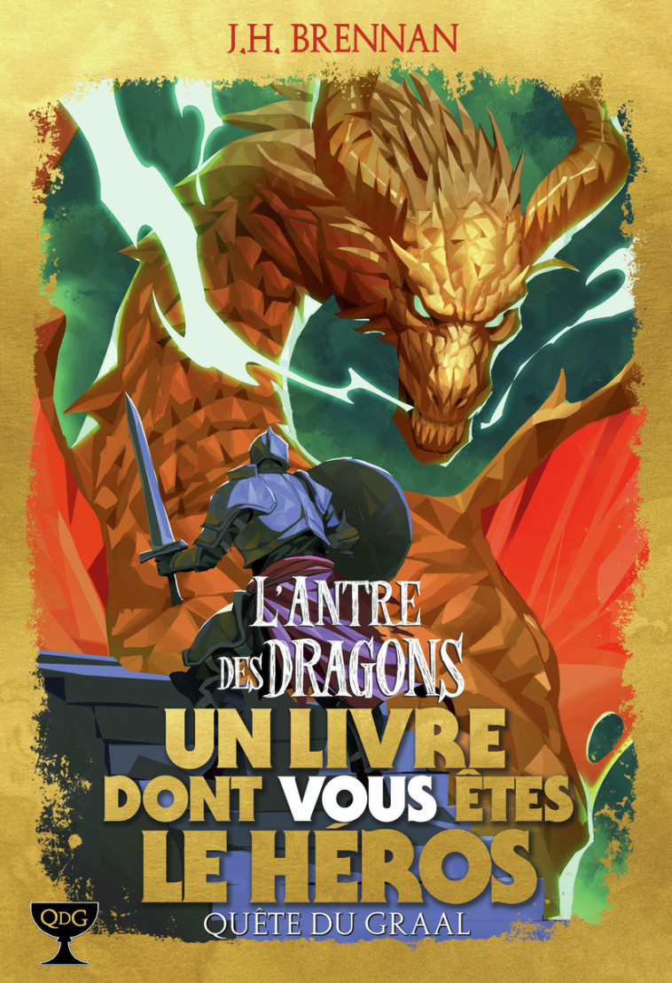 L'Antre des Dragons - J.H. Brennan, John Higgins, Janine Hérisson - GALLIMARD JEUNE