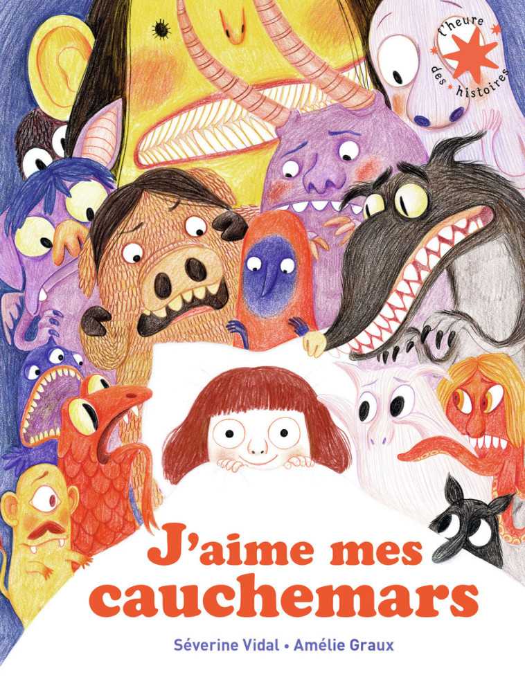 J'aime mes cauchemars - Séverine Vidal, Amélie Graux - GALLIMARD JEUNE