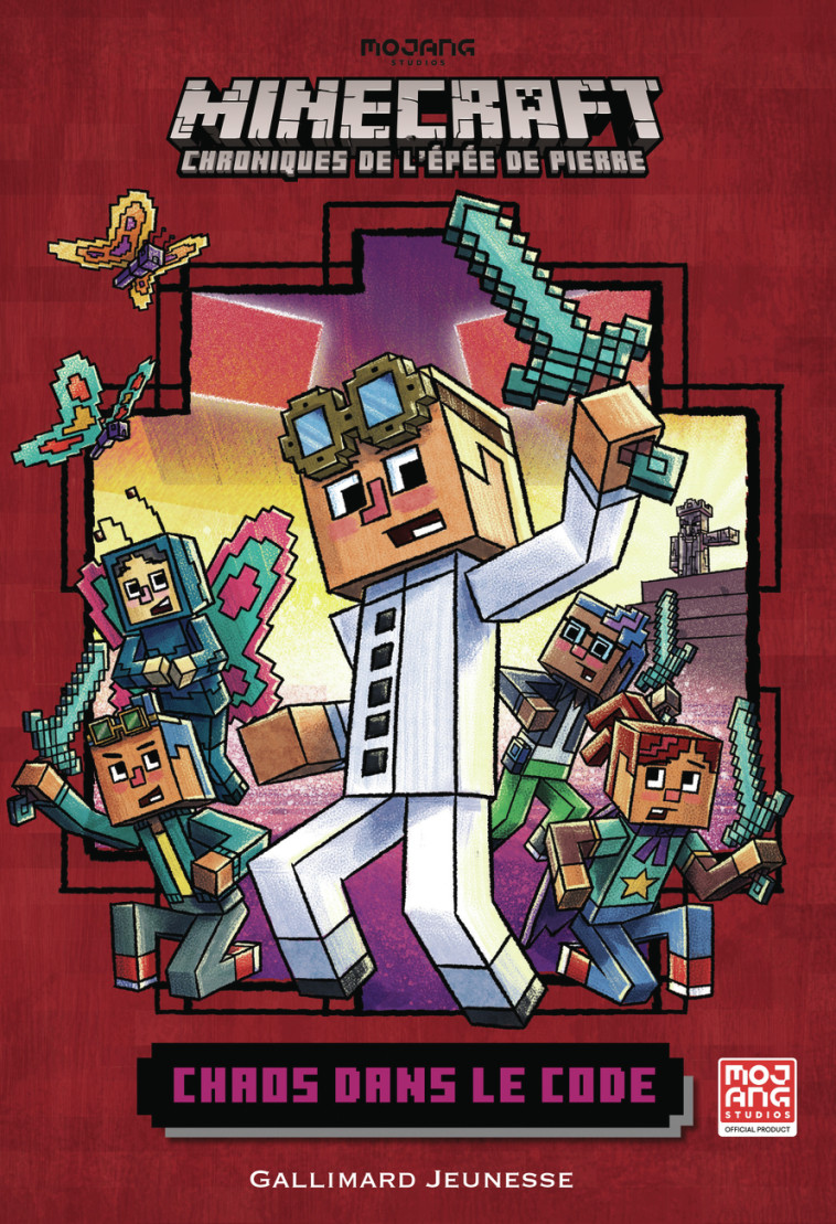 Romans Minecraft - Chaos dans le code - Nick Eliopulos, Luke Flowers, Rosalind Elland-Goldsmith - GALLIMARD JEUNE