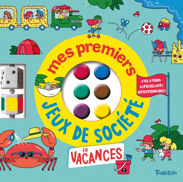 Mes premiers jeux de société en vacances - Matthias Malingrey - TOURBILLON