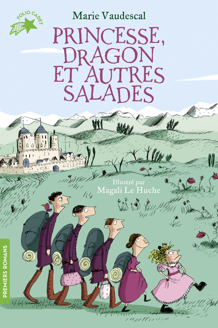 Princesse, dragon et autres salades - Marie Vaudescal, Magali Le Huche - GALLIMARD JEUNE