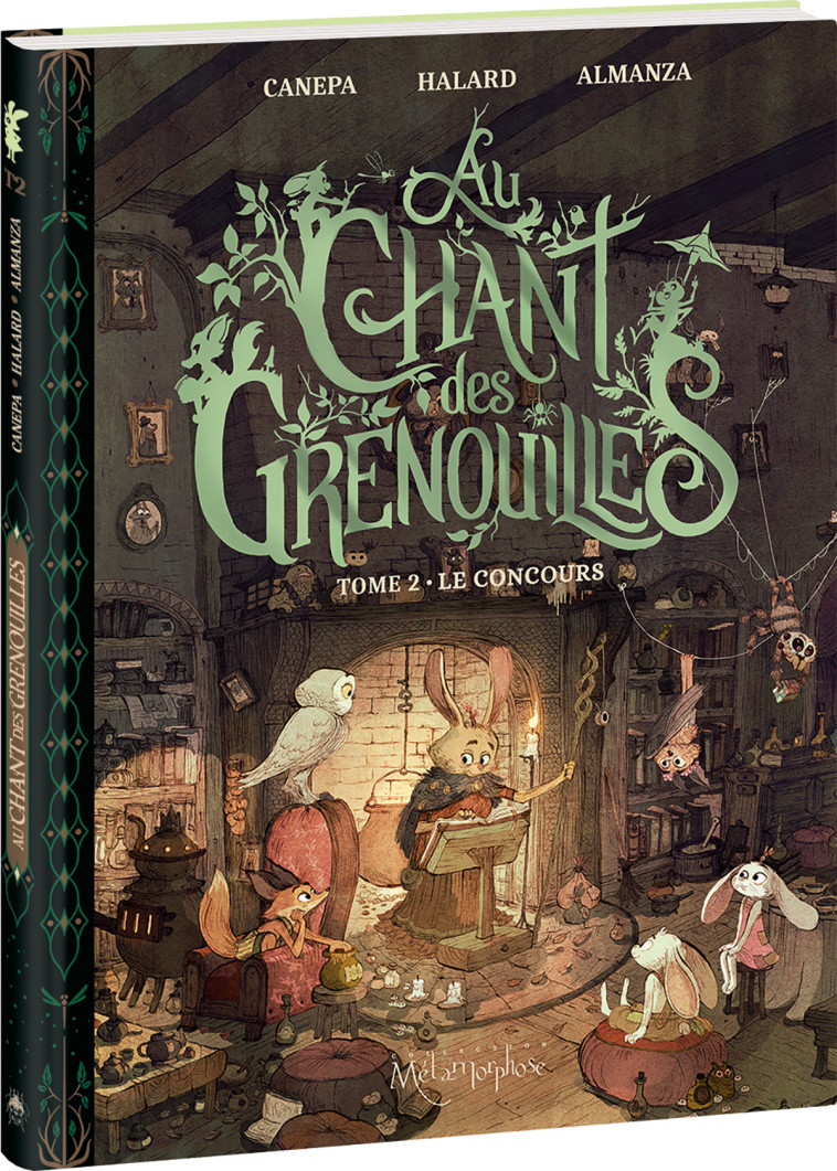 Au chant des grenouilles - Tome 2 - Anaïs Halard, Barbara Canepa, Jérémie Almanza - OXYMORE