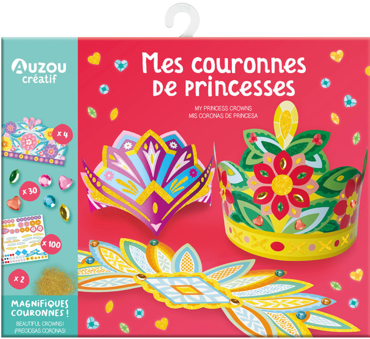 MA POCHETTE D'ARTISTE - MES COURONNES DE PRINCESSES - Clairice Gifford, Clairice Gifford - AUZOU