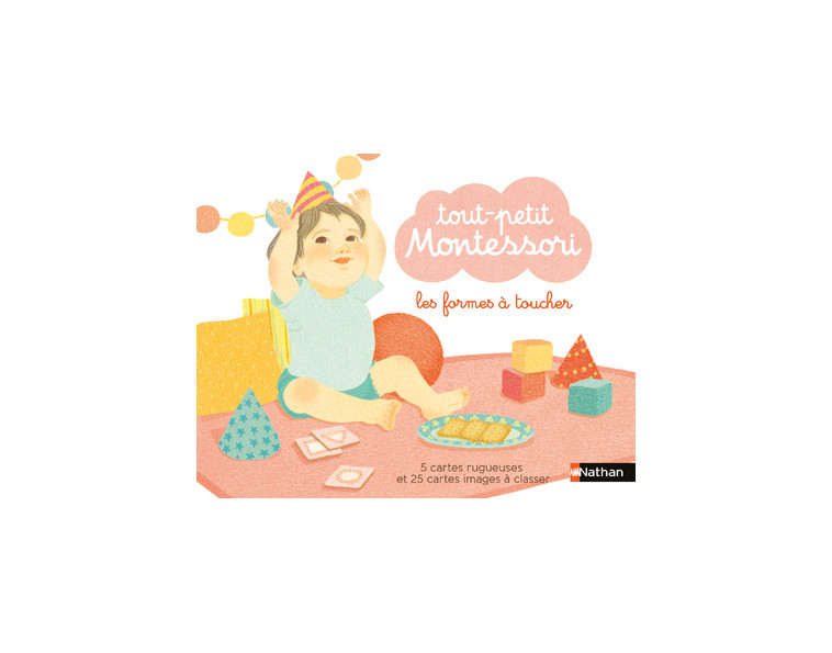 Coffret tout-petit Montessori Les formes - Mizuho Fujisawa, Delphine Roubieu, Mizuho Fujisawa, Delphine Roubieu - NATHAN