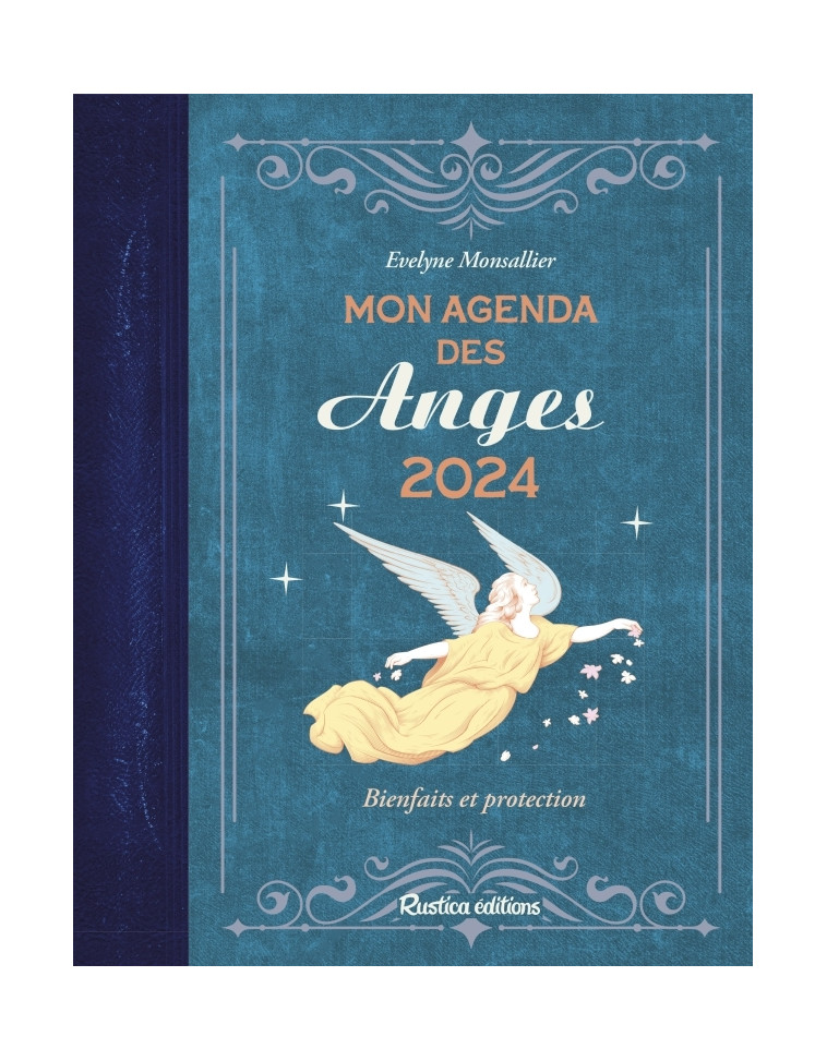 Mon agenda des anges 2024 - Evelyne Monsallier - RUSTICA