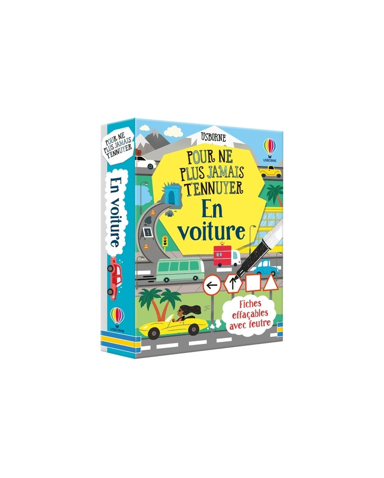 En voiture - Pour ne plus jamais t'ennuyer - Lan Cook - USBORNE