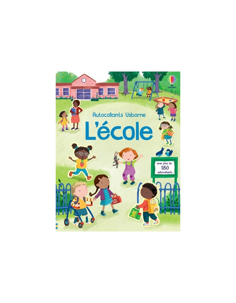 L'école - Autocollants Usborne - Véronique Duran - USBORNE