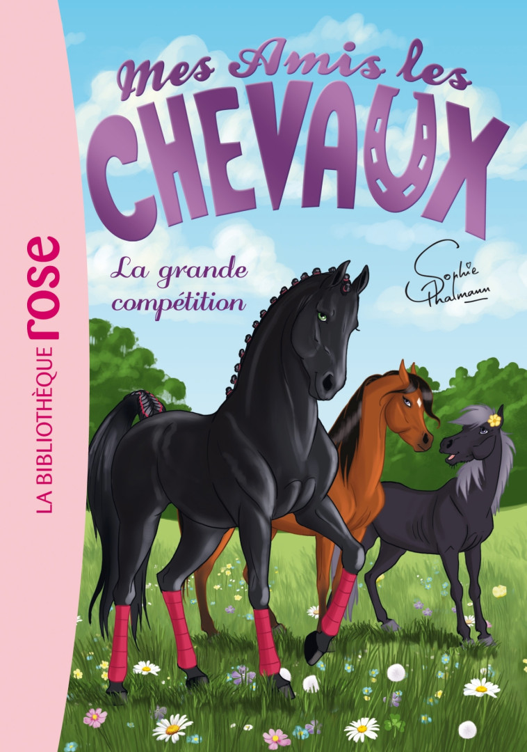 Mes amis les chevaux 02 - La grande compétition - Sophie Thalmann - HACHETTE JEUN.