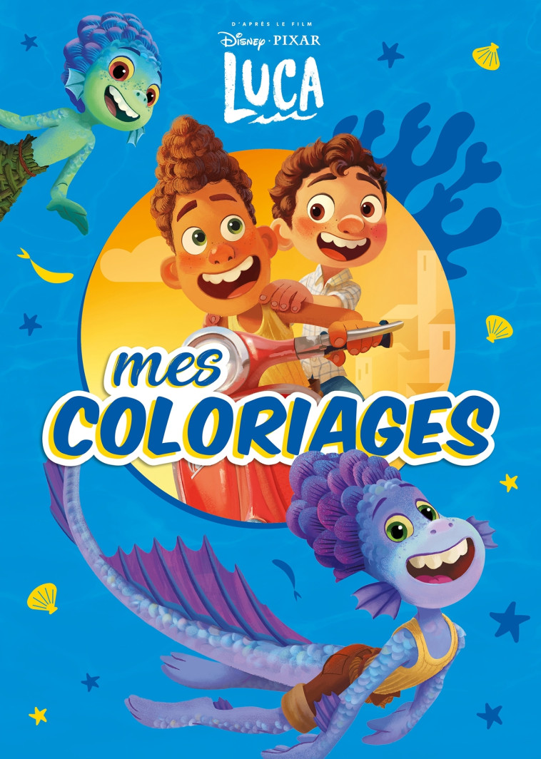 LUCA - Mes Coloriages - Disney Pixar -  Collectif - DISNEY HACHETTE