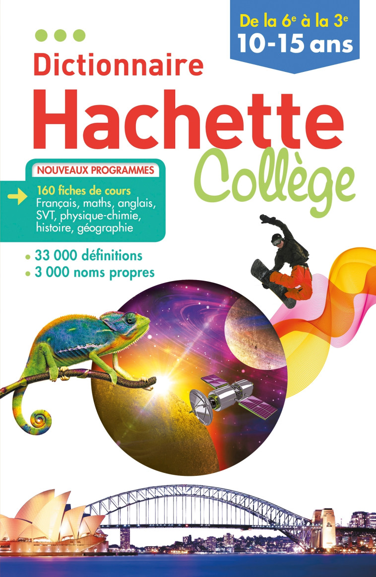 Dictionnaire Hachette Collège - Bénédicte Gaillard - HACHETTE EDUC