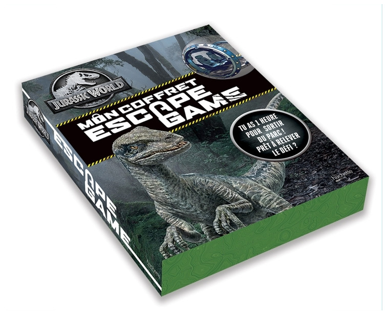 Jurassic World - Mon coffret Escape Game - XXX - HACHETTE JEUN.