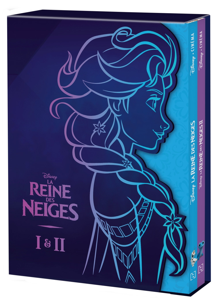 LA REINE DES NEIGES - Coffret Disney Cinéma - La Reine des Neiges 1 & 2 -  Collectif - DISNEY HACHETTE