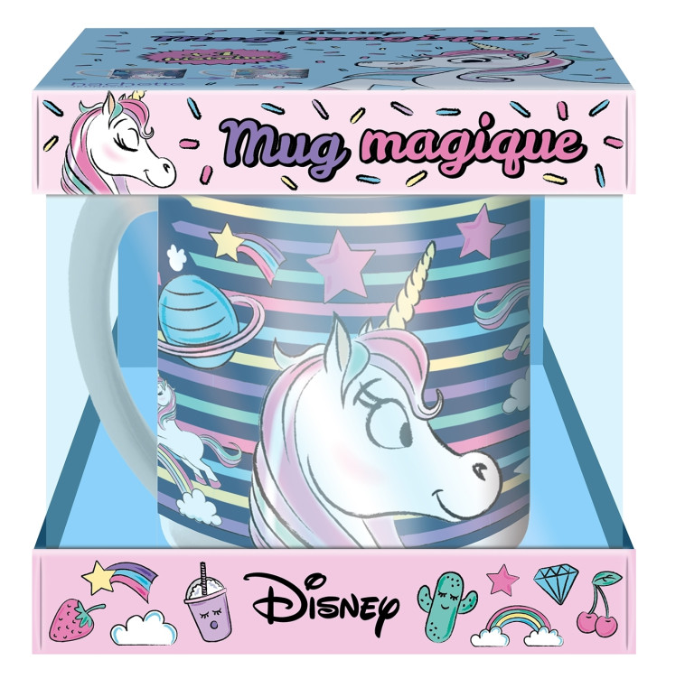 DISNEY - Coffret mug magique - Licorne -  Collectif - DISNEY HACHETTE