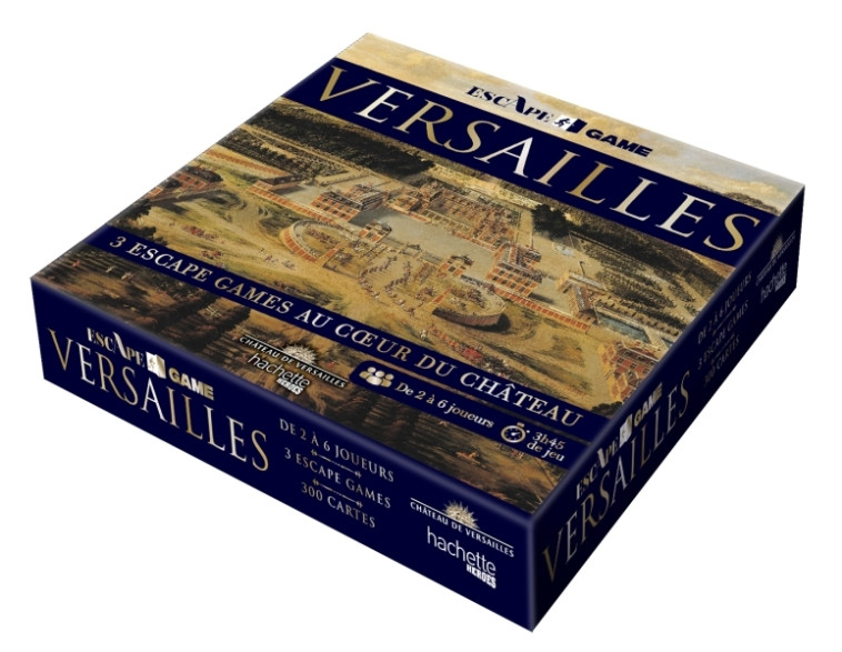 Escape game Château de Versailles - Patrice Lesparre - HACHETTE HEROES