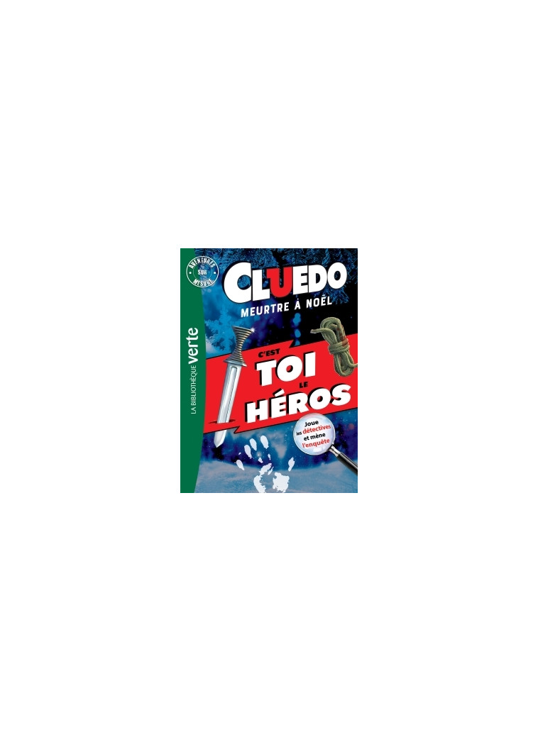 Cluedo - Aventures sur mesure XXL - Meurtre à Noël -  Hasbro - HACHETTE JEUN.