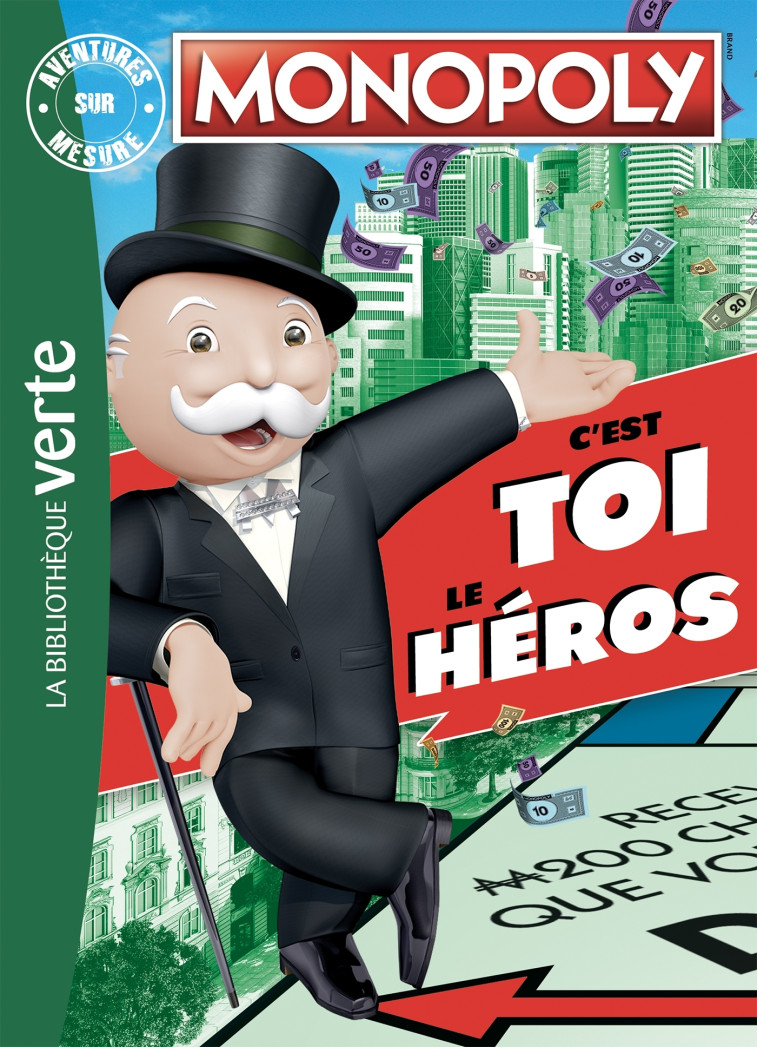 Monopoly - Aventures sur mesure XXL -  Hasbro - HACHETTE JEUN.