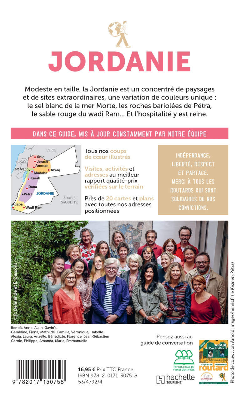 Guide du Routard Jordanie 2023/24 -   - HACHETTE TOURI