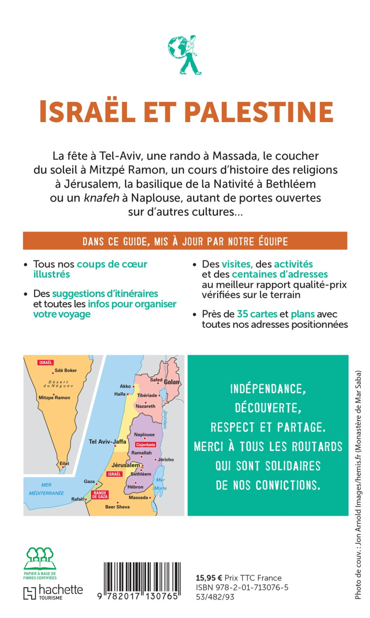 Guide du Routard Israël Palestine 2022/23 -   - HACHETTE TOURI