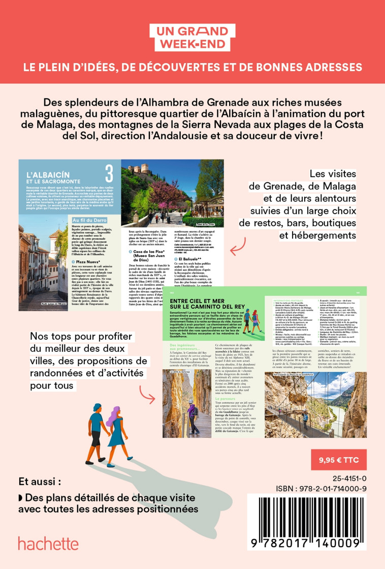 Grenade et Malaga Guide Un Grand Week-end -   - HACHETTE TOURI