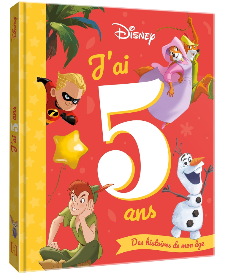 DISNEY CLASSIQUES - J'ai 5 ans - Des histoires de mon âge -  Collectif - DISNEY HACHETTE