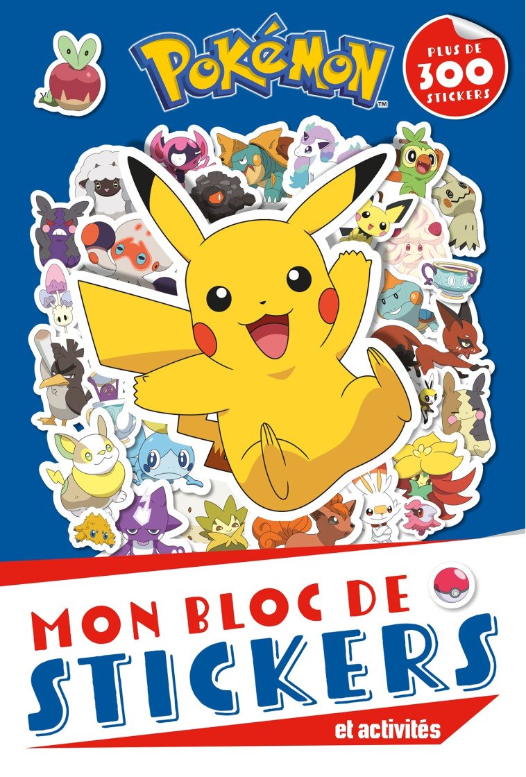 Pokémon - Mon bloc de stickers et activités - XXX - HACHETTE JEUN.