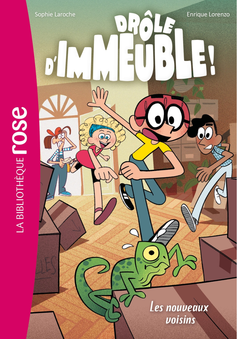 Drôle d'immeuble ! 01 - Les nouveaux voisins - Sophie Laroche - HACHETTE JEUN.