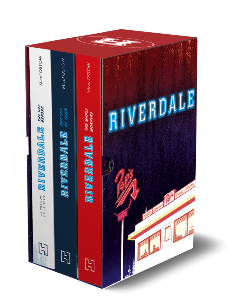 Coffret 3 tomes inédits Riverdale + carnet - XXX - HACHETTE ROMANS