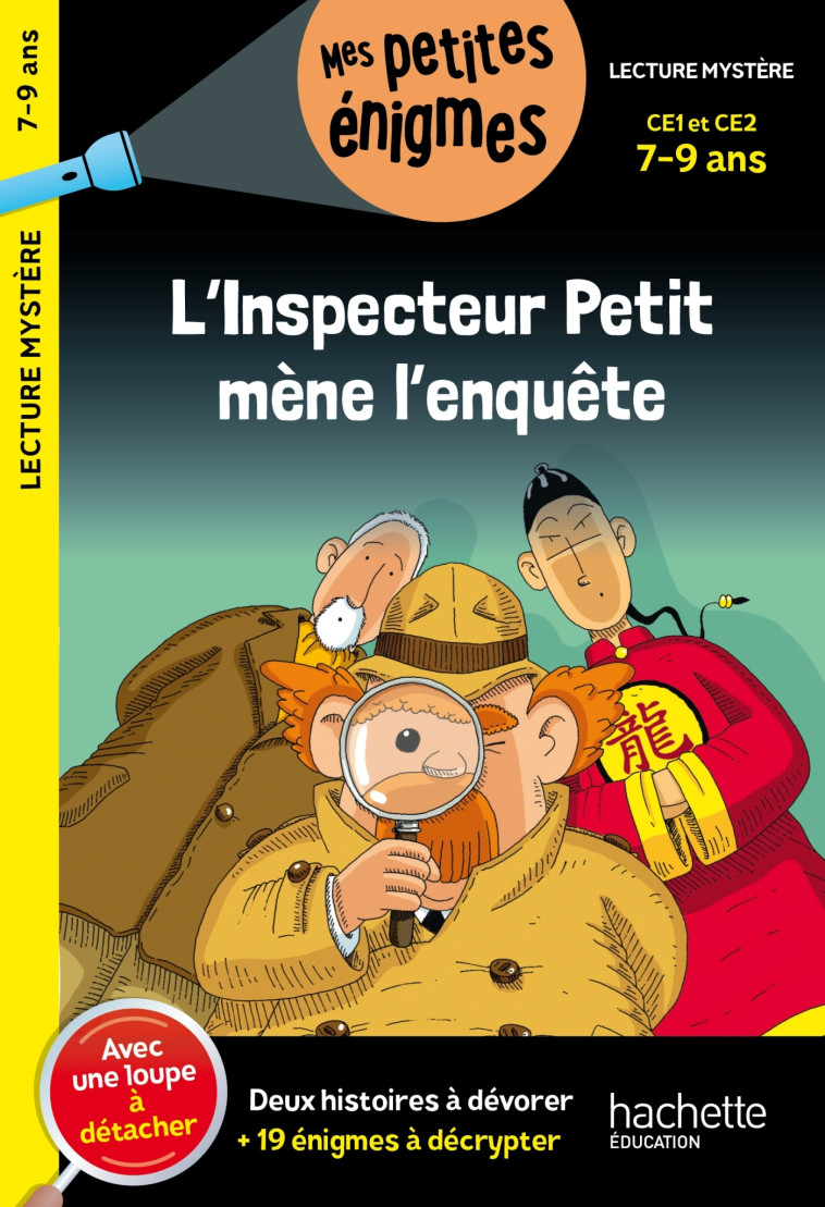 L'inspecteur Petit mène l'enquête - CE1 et CE2 - Cahier de vacances 2024 -  COLLECTF - HACHETTE EDUC