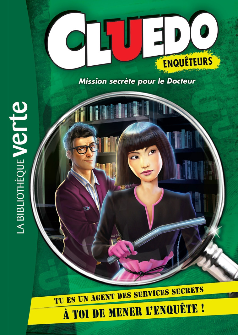 Cluedo Enquêteurs 03 - Mission secrète pour le Docteur -  Hasbro - HACHETTE JEUN.