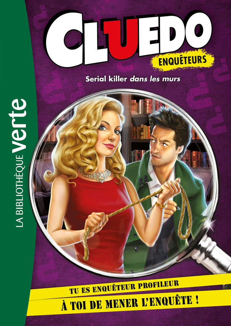 Cluedo Enquêteurs 05 - Serial killer dans les murs -  Hasbro - HACHETTE JEUN.