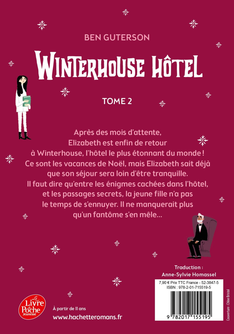 Retour à Winterhouse Hôtel - Tome 2 - Anne-Sylvie Homassel - POCHE JEUNESSE