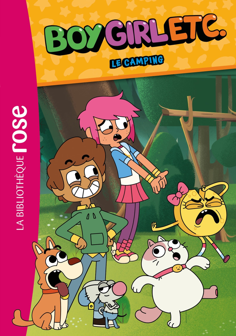 Boy, Girl, etc. 03 - Le camping -  Cloudco Entertainment - HACHETTE JEUN.