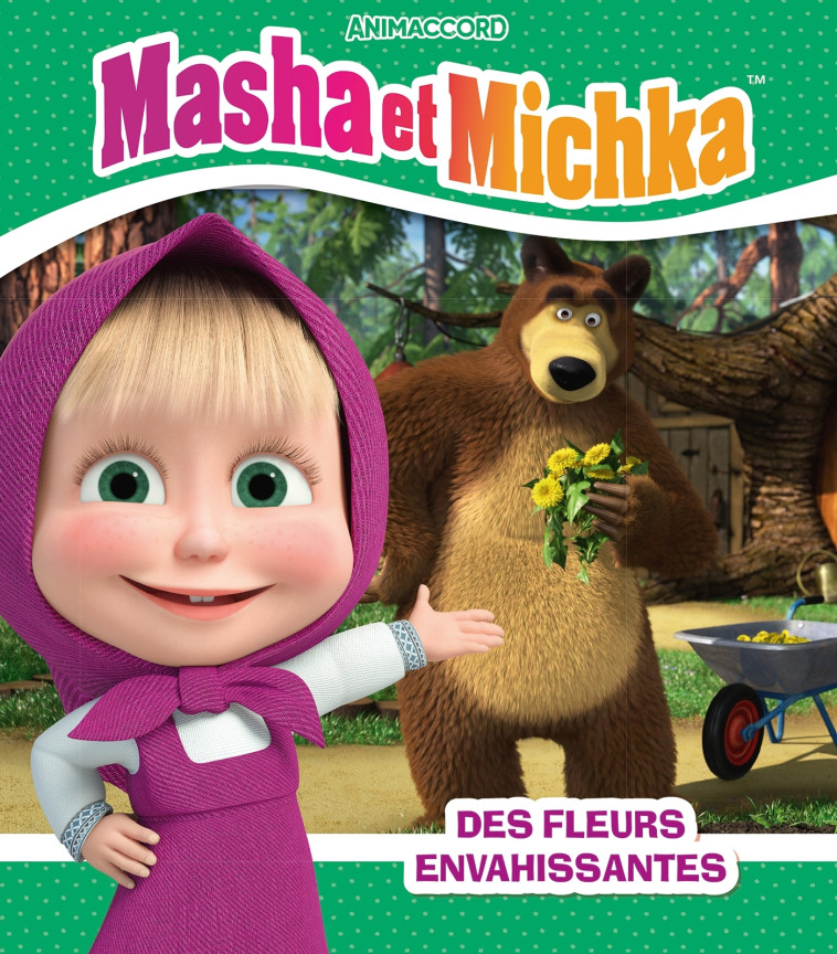 Masha et Michka - Des fleurs très envahissantes - Aurélie Desfour - HACHETTE JEUN.