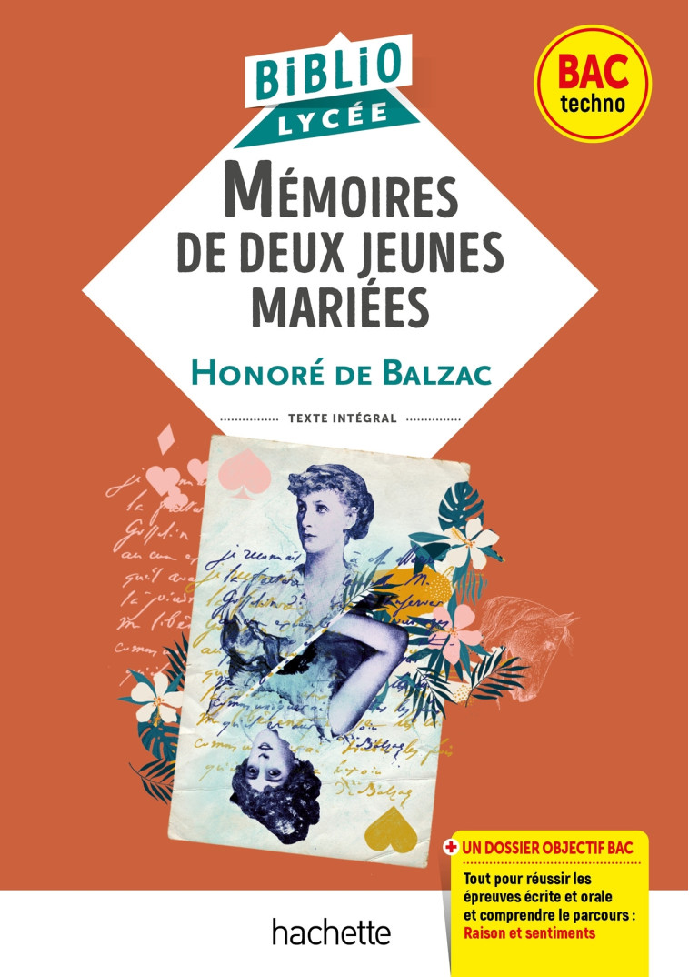 BiblioLycée - Mémoires de deux jeunes mariées, Balzac - BAC 2025 - Honoré de Balzac - HACHETTE EDUC