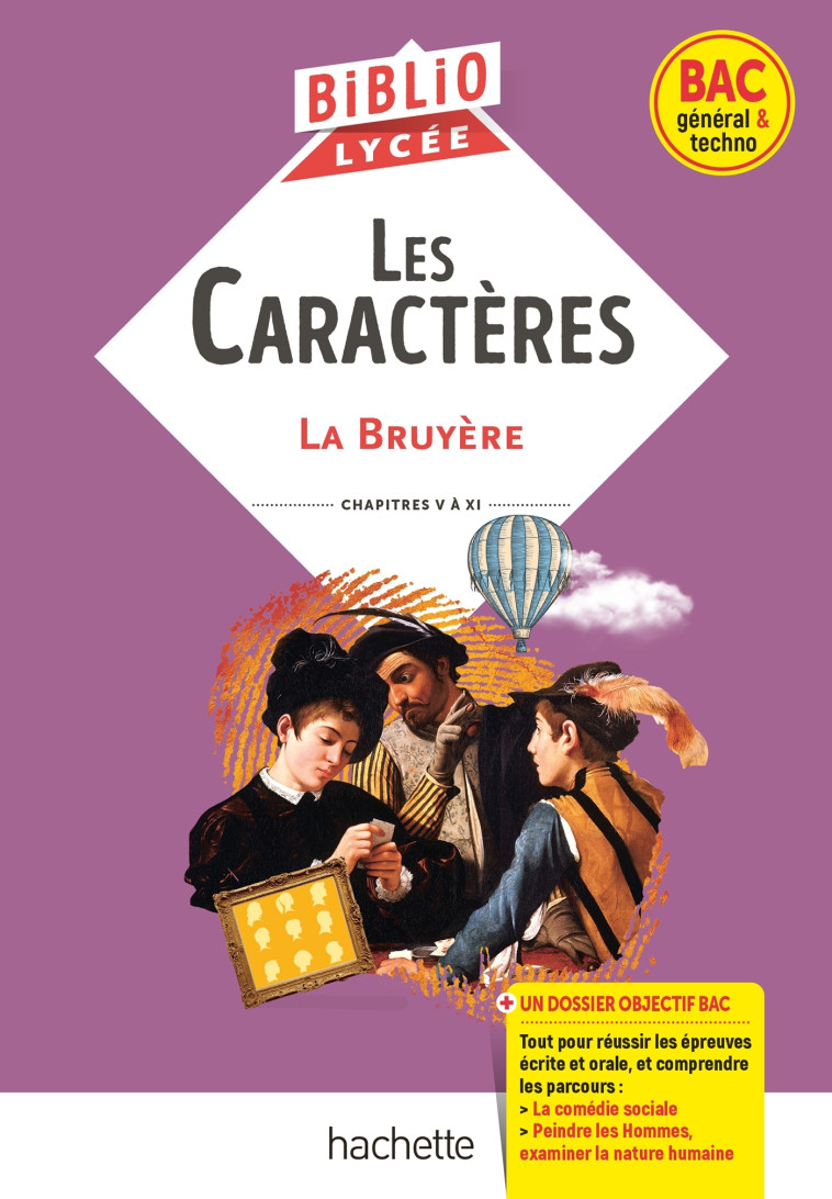 BiblioLycée - Les Caractères, La Bruyère - BAC 2025 -  La Bruyère - HACHETTE EDUC