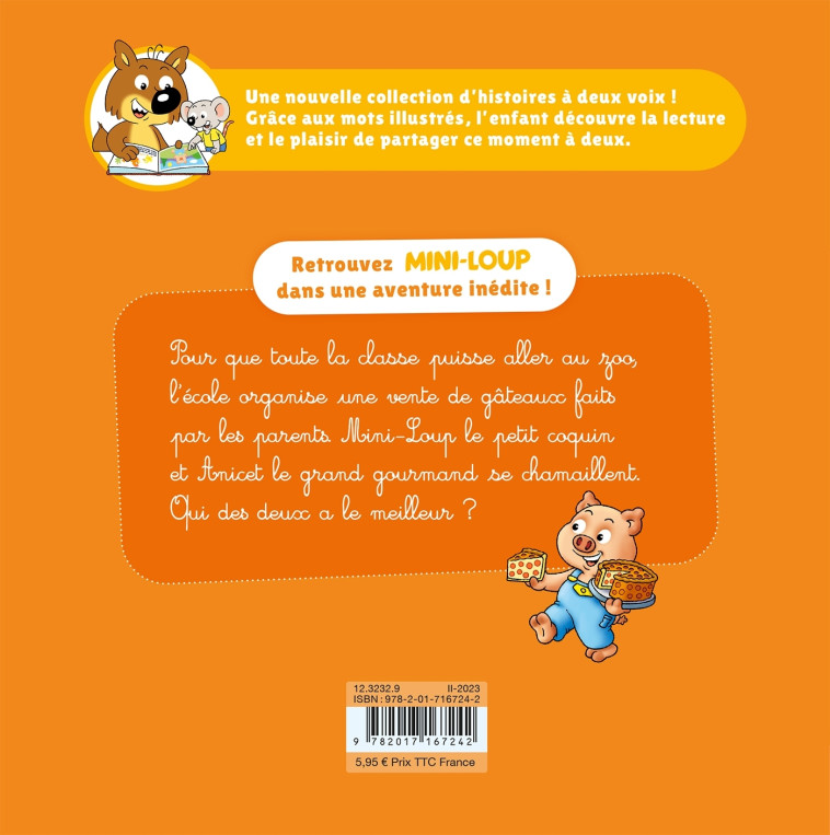 Mini-Loup - Je lis avec toi ! - Mission Gâteaux ! - Philippe Matter - HACHETTE ENFANT