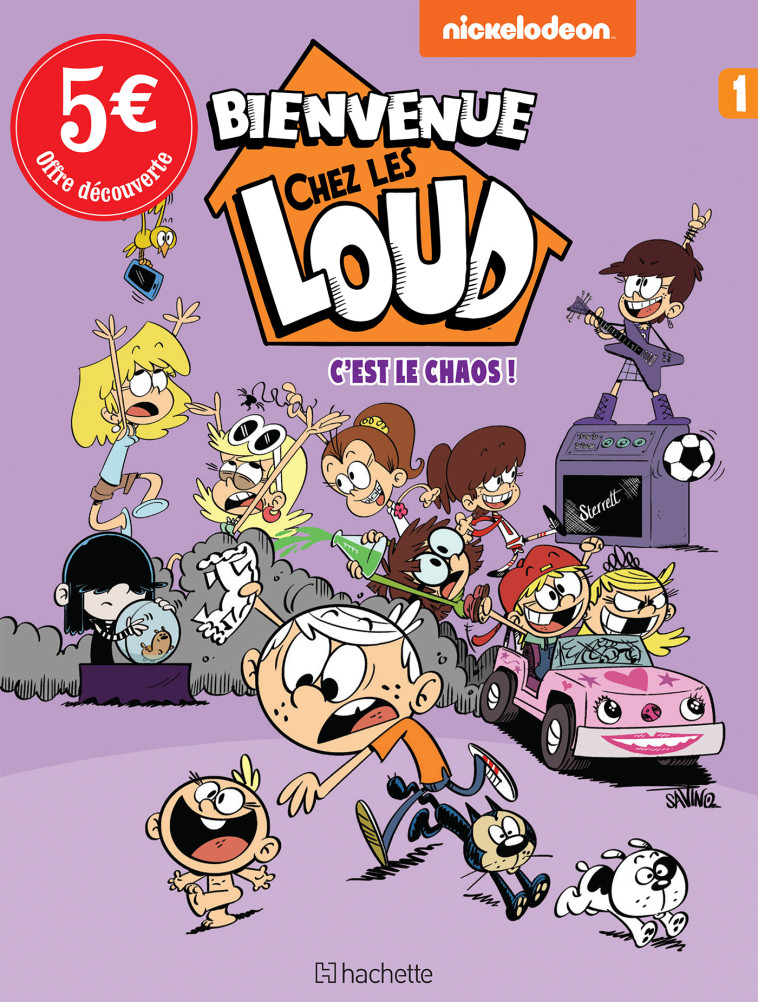 Bienvenue chez les Loud T1 - Offre Decouverte 2021 -   - HACHETTE COMICS