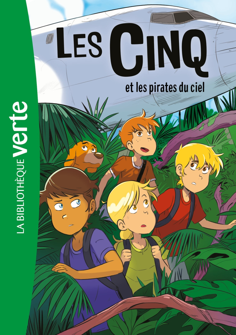 Les Cinq 26 NED - Les Cinq et les pirates du ciel - Claude Voilier - HACHETTE JEUN.